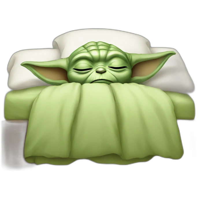 Yoda sleep emoji