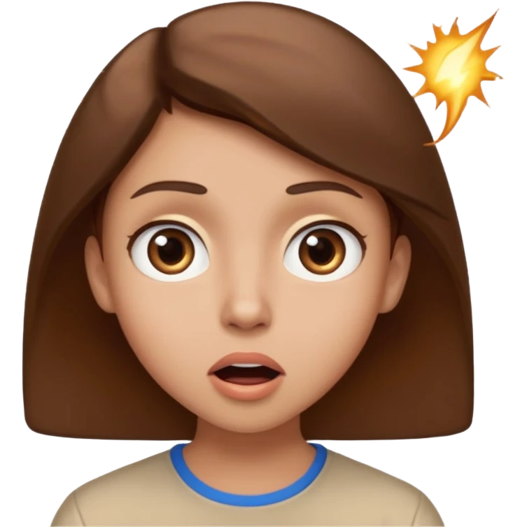 лицо удивленного человека, в глазах искры интереса emoji