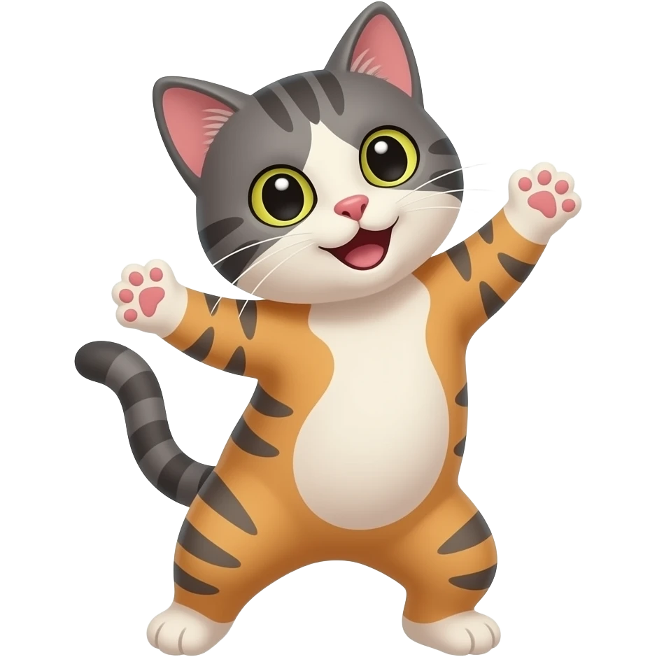 Tanzende Katze emoji