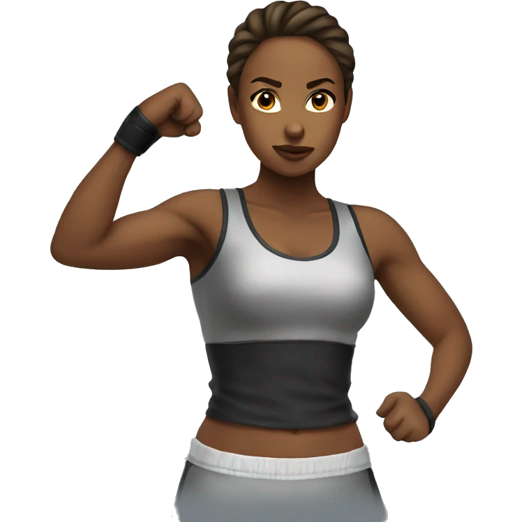 Fighting girls emoji
