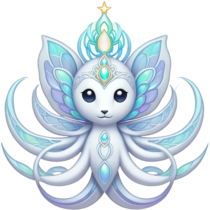  Celestial Iridescent white pale fakemon emoji
