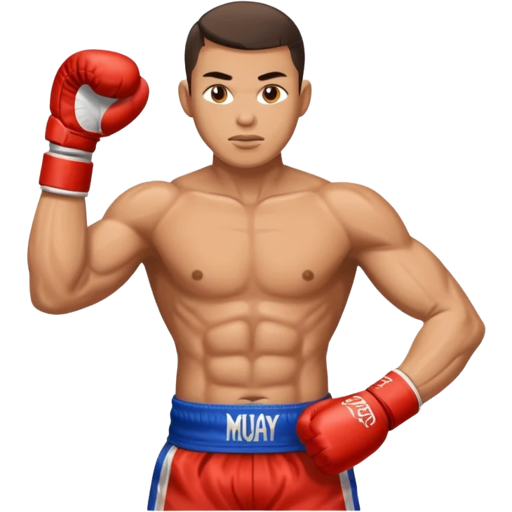 Lutador de Muay Thai  emoji