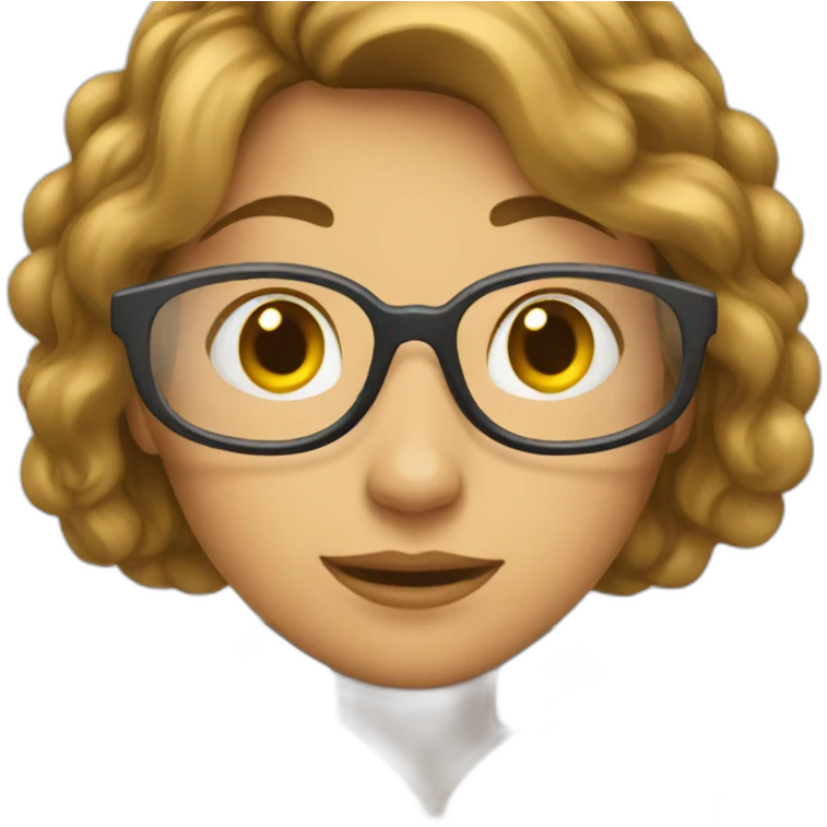 Woman reading a newspaper emoji