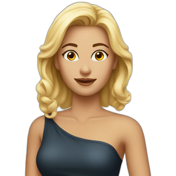 Pretty woman emoji