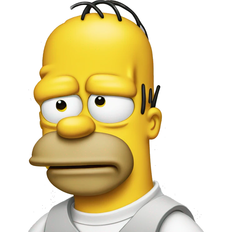 Homer simpson emoji