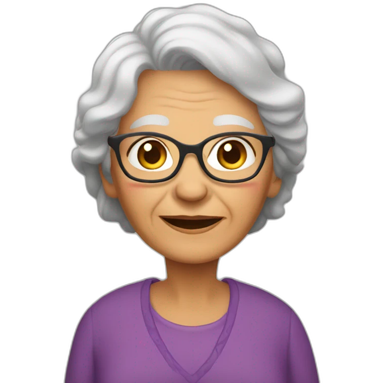 yeta grandma emoji