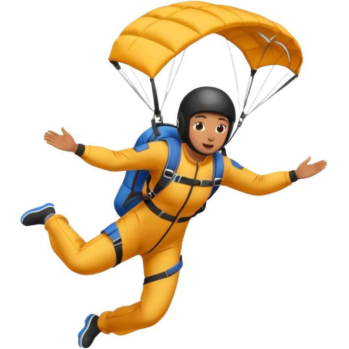 Skydiving emoji