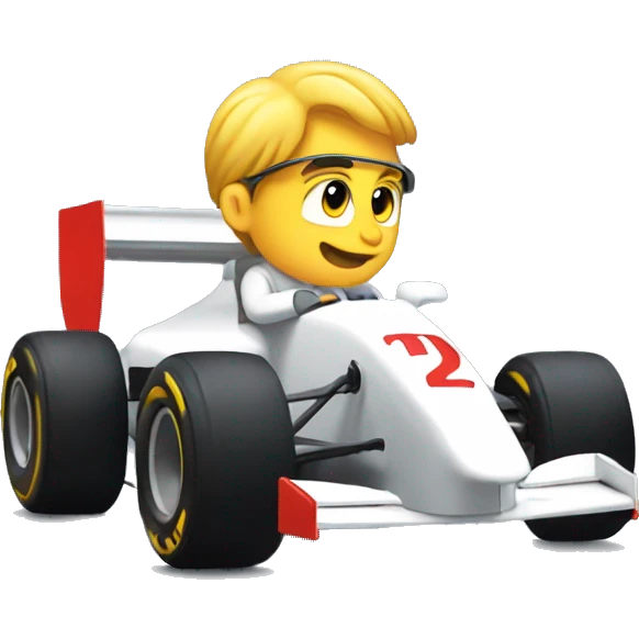 Formula one emoji
