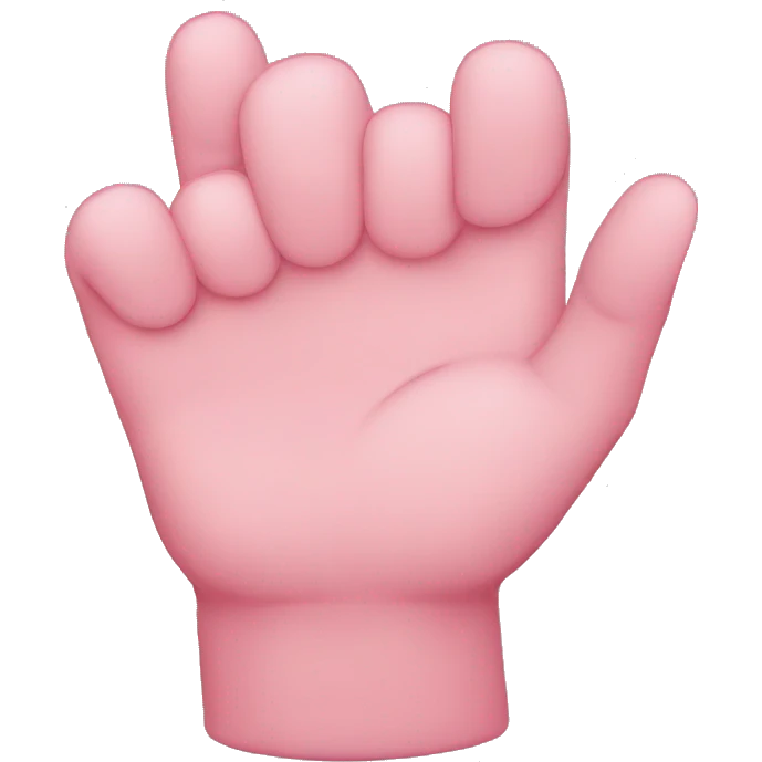 Two pinkie fingers entwined  emoji