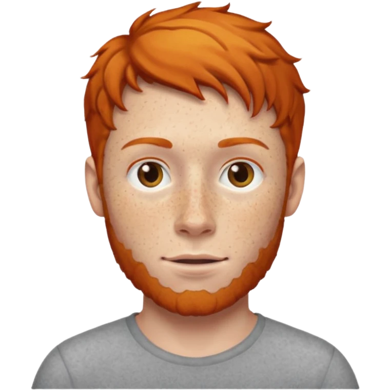 Ginger man emoji