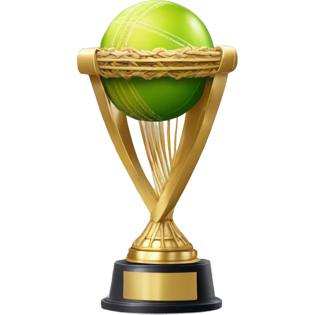 Cricket world Cup 2024 trophy emoji
