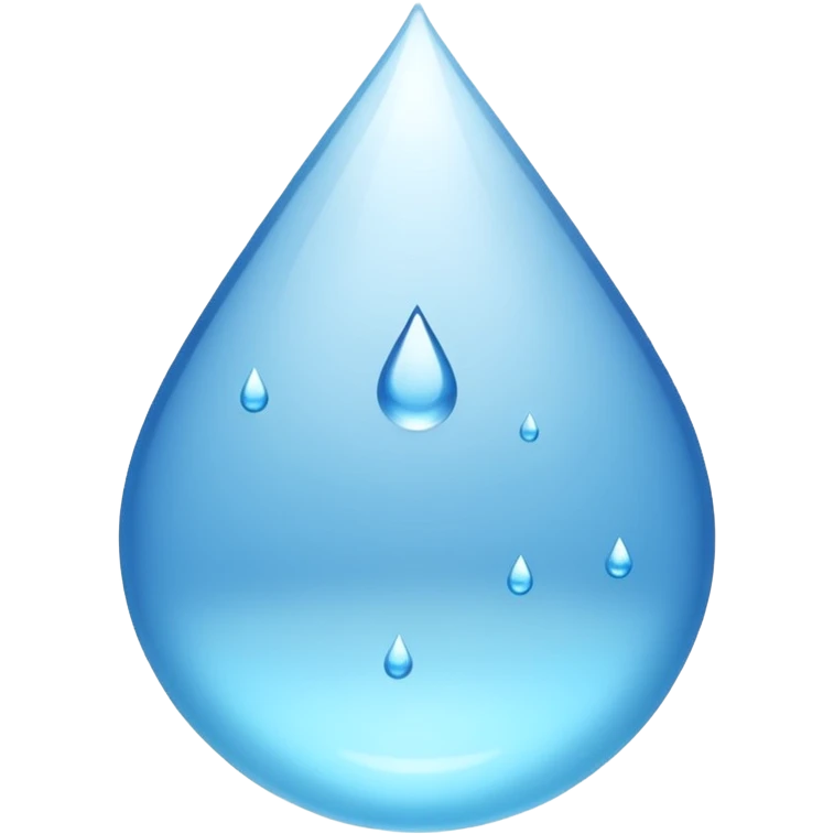 Bouteille d’eau emoji