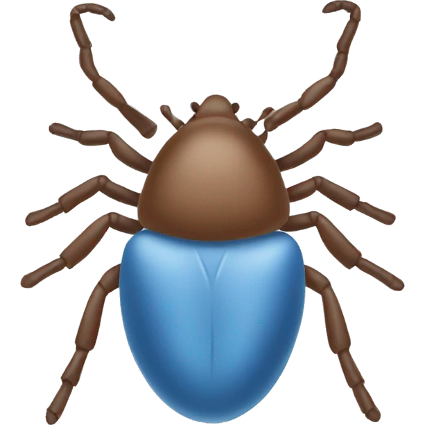 Tick white mid blue emoji