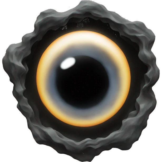 Black hole emoji