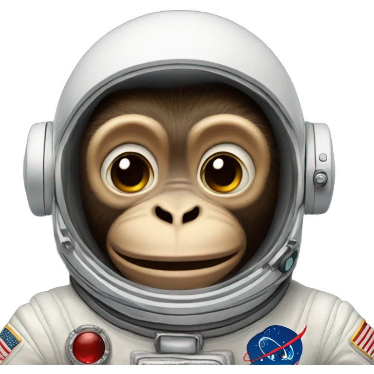Astronaut Monkey emoji
