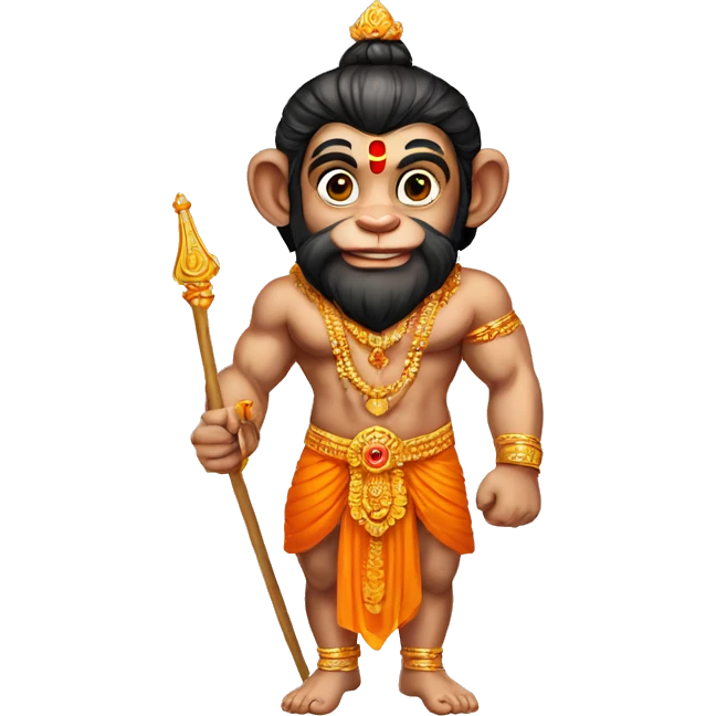 lord hanuman  emoji