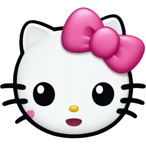 Hello kitty  emoji