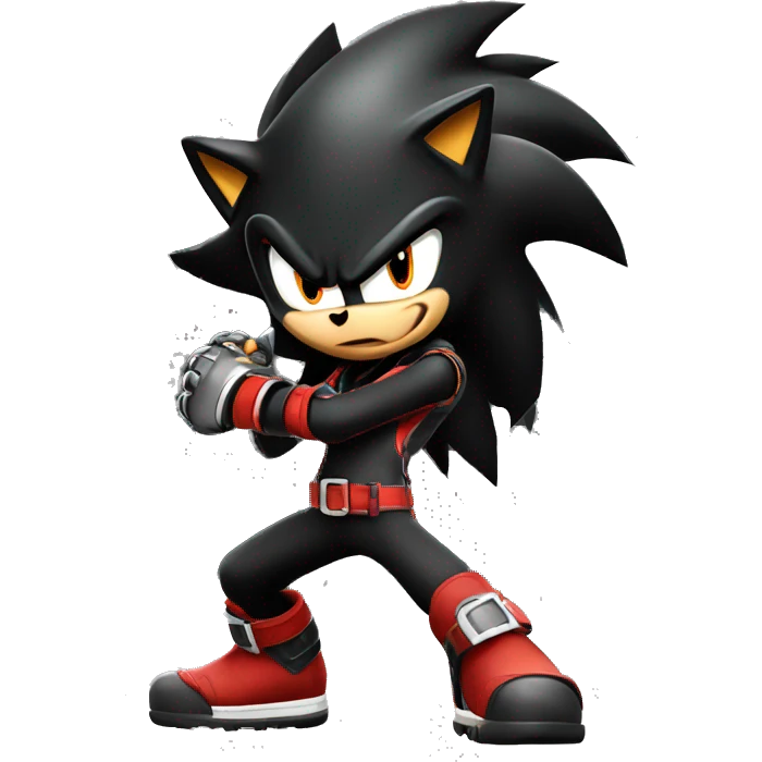shadow the hedgehog being badass emoji