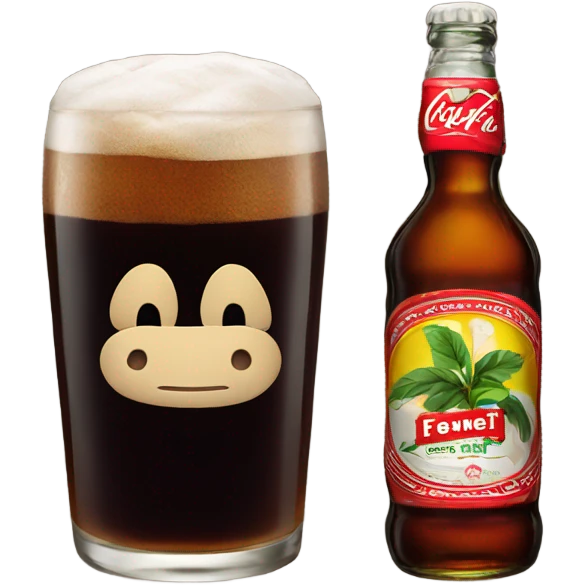 fernet with coke  emoji