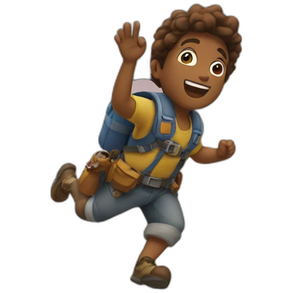 Up una aventura de altura emoji