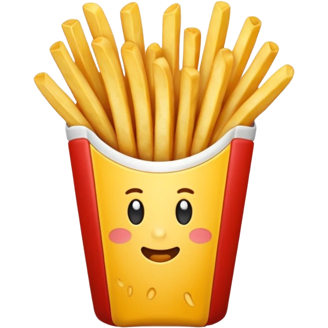 french fries emoji