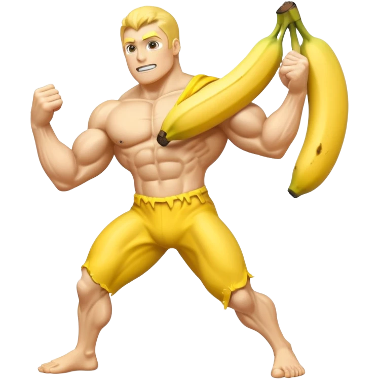 banana as superhuman emoji