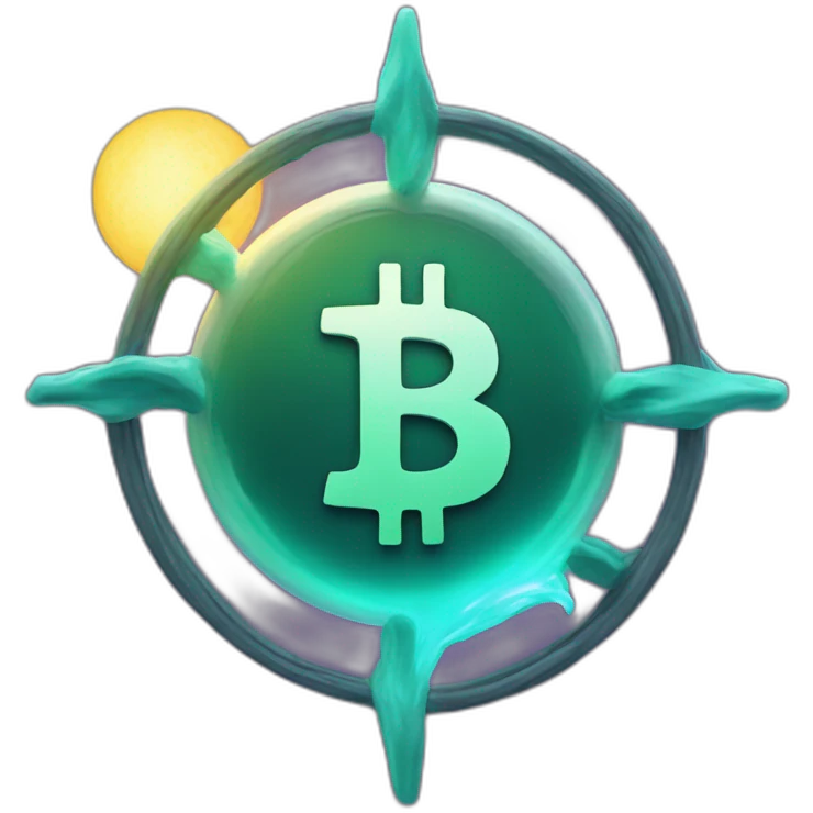 Energy of bitcoin emoji