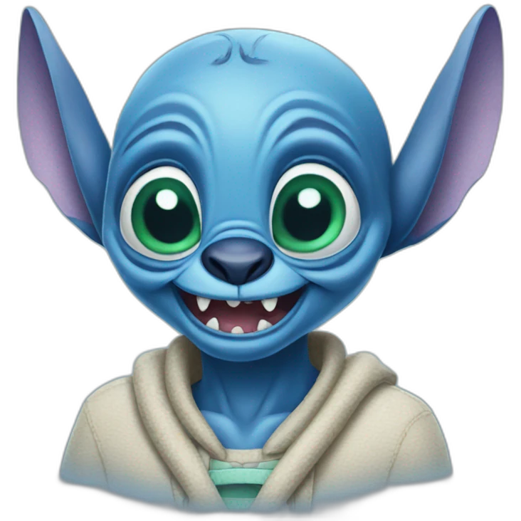 Disney stitch alien emoji