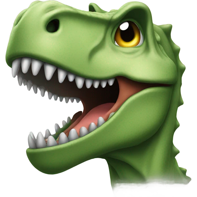 dinosaur in pain emoji