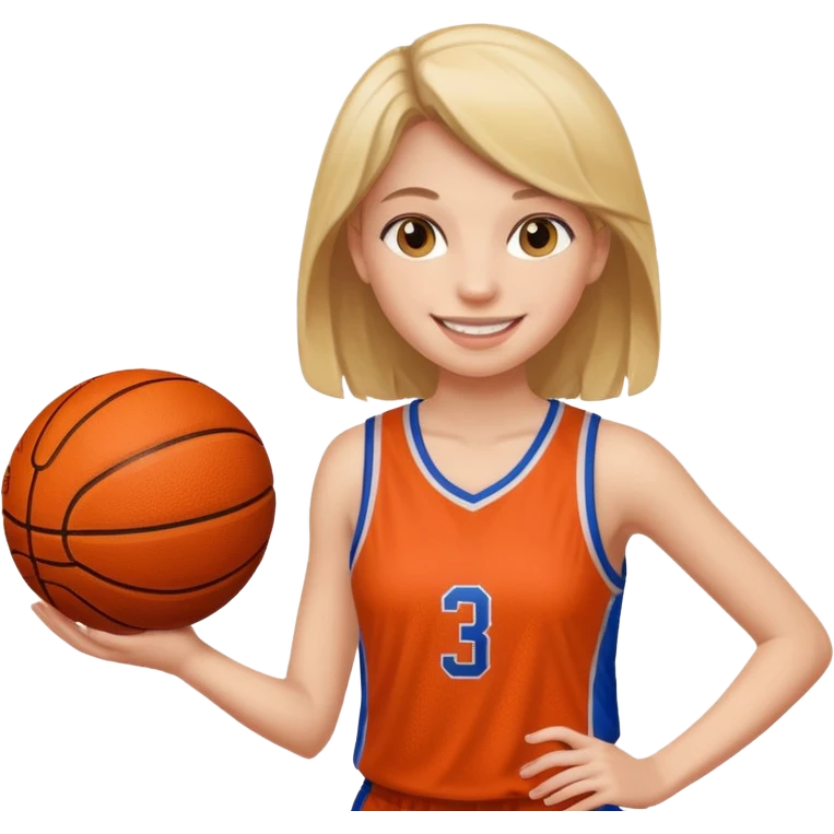 Girls basketball  emoji