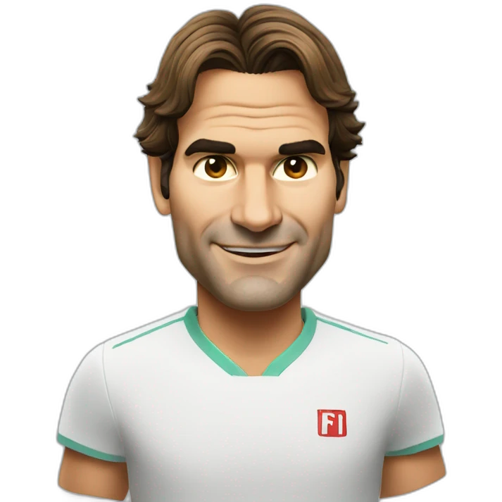 Roger Federer emoji