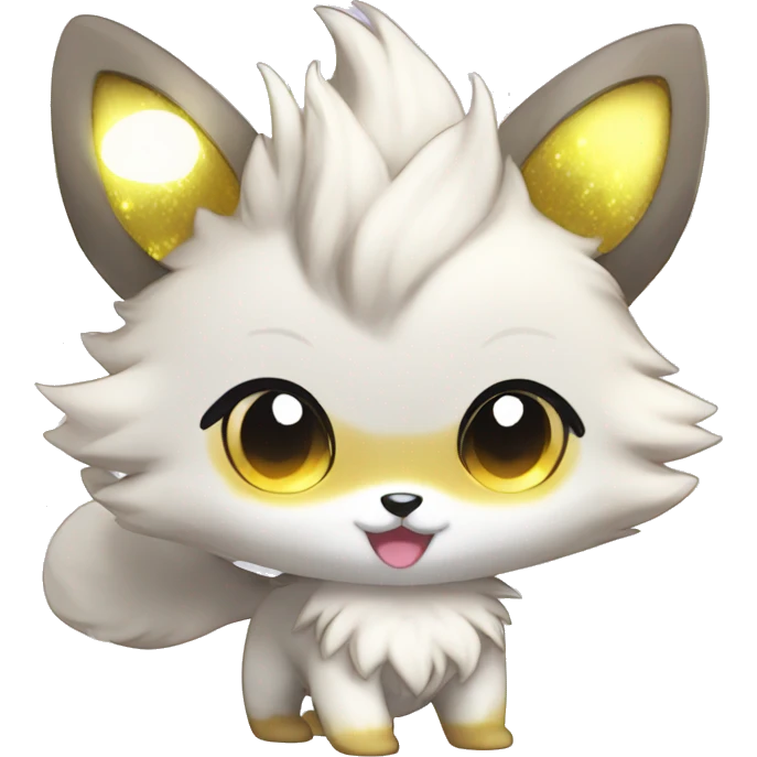  High quality Cute Cool Kawaii stylish Pretty Chibi Fur-Sona Shiny Colorful Sparkly Fakemon Full Body emoji