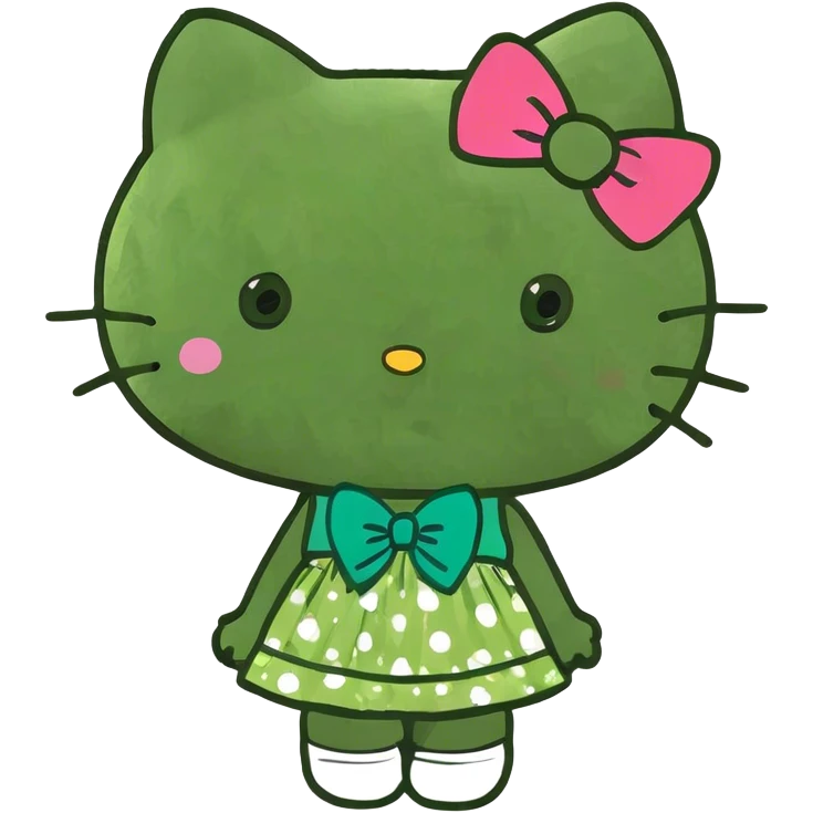 Hello kitty emoji