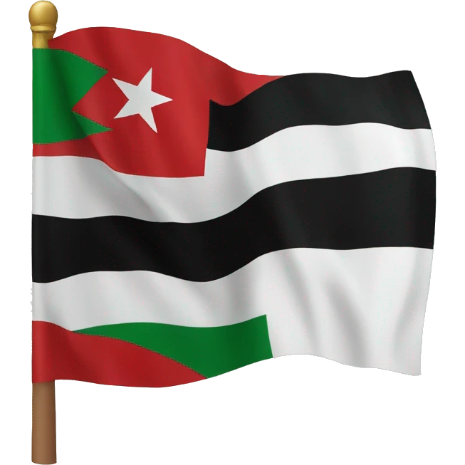 Old syria flag emoji