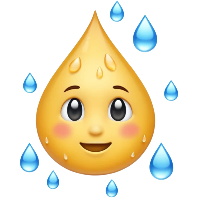 rain emoji