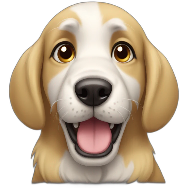 derpy dog emoji