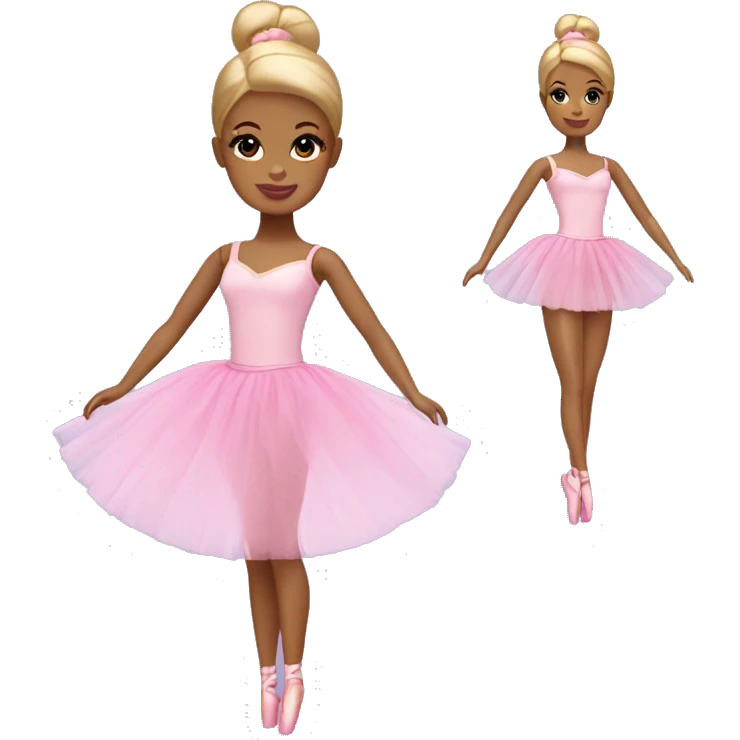 ballerina barbie  emoji