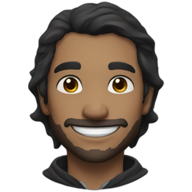 Corvo smiling emoji
