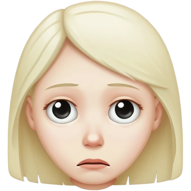 Depressed emoji