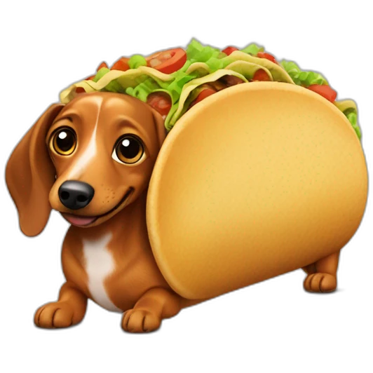 doxie taco emoji