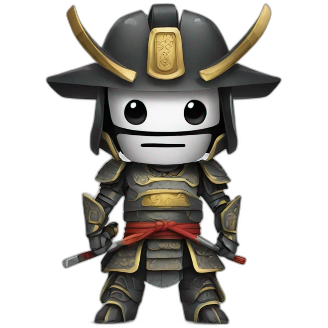 robot samurai emoji