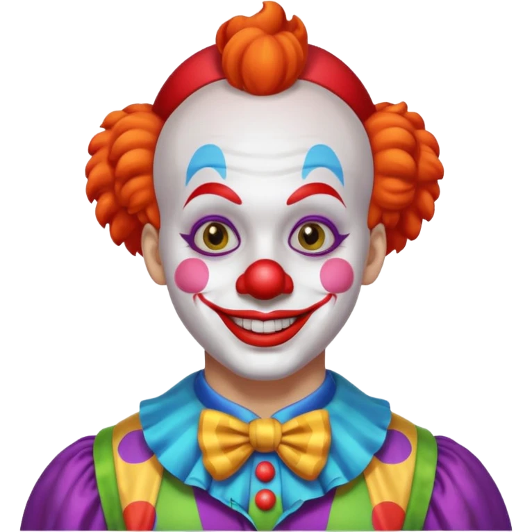 clown friendly emoji