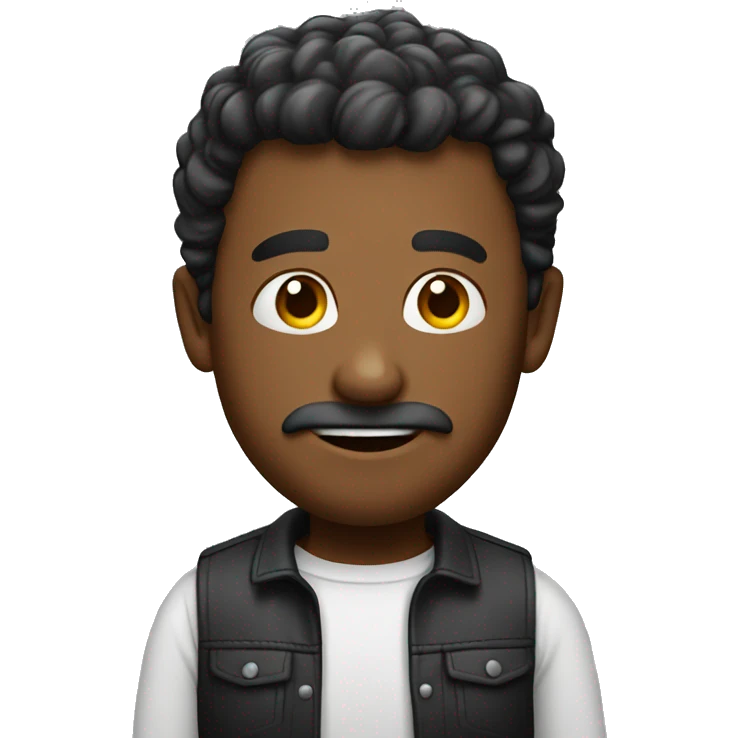 a funny man emoji