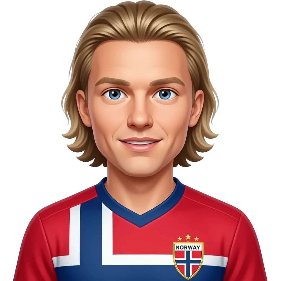 Erling Haaland in Norway emoji