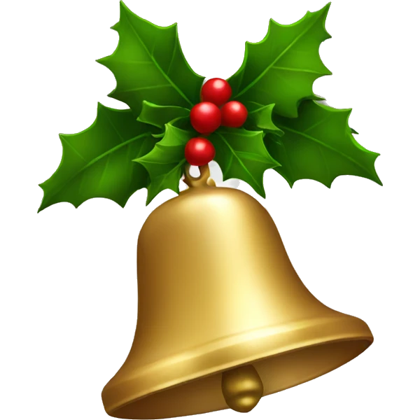 christmas bells emoji