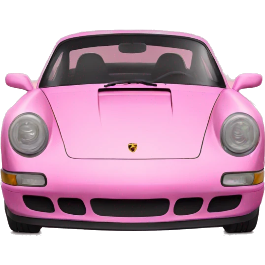 pink porsche  emoji