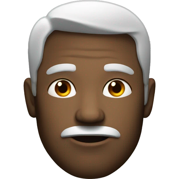 a man with an arrogant look emoji