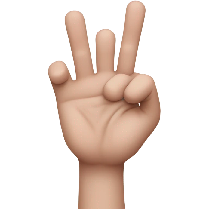 Pinky finger out emoji