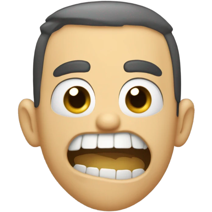 Mono muy muy enojado  emoji