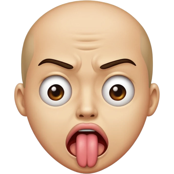 😩+😛 emoji